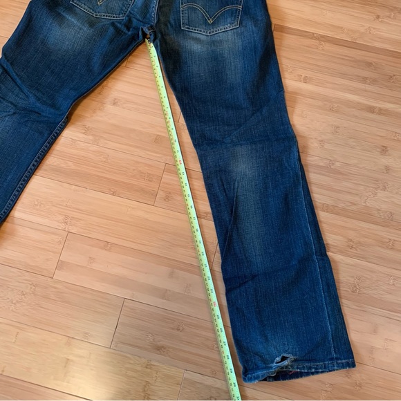 Levi's 506 Standard Rise Mens Size 31 x 32 Zipper Pockets Denim Jeans - Picture 12 of 16